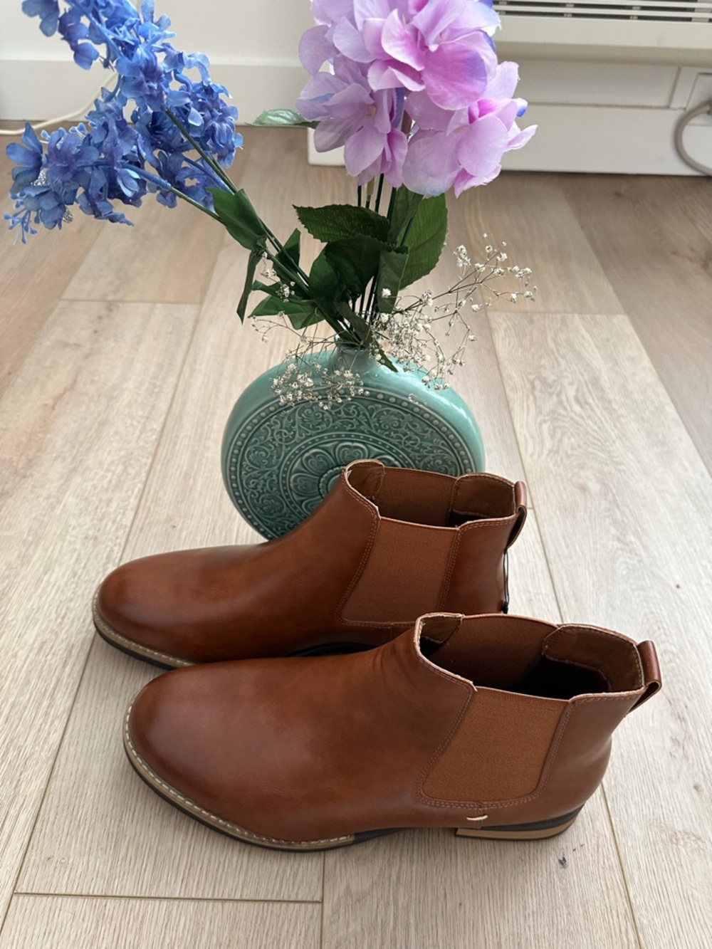 Crevo Brown Pull-On Chelsea Style Boot
